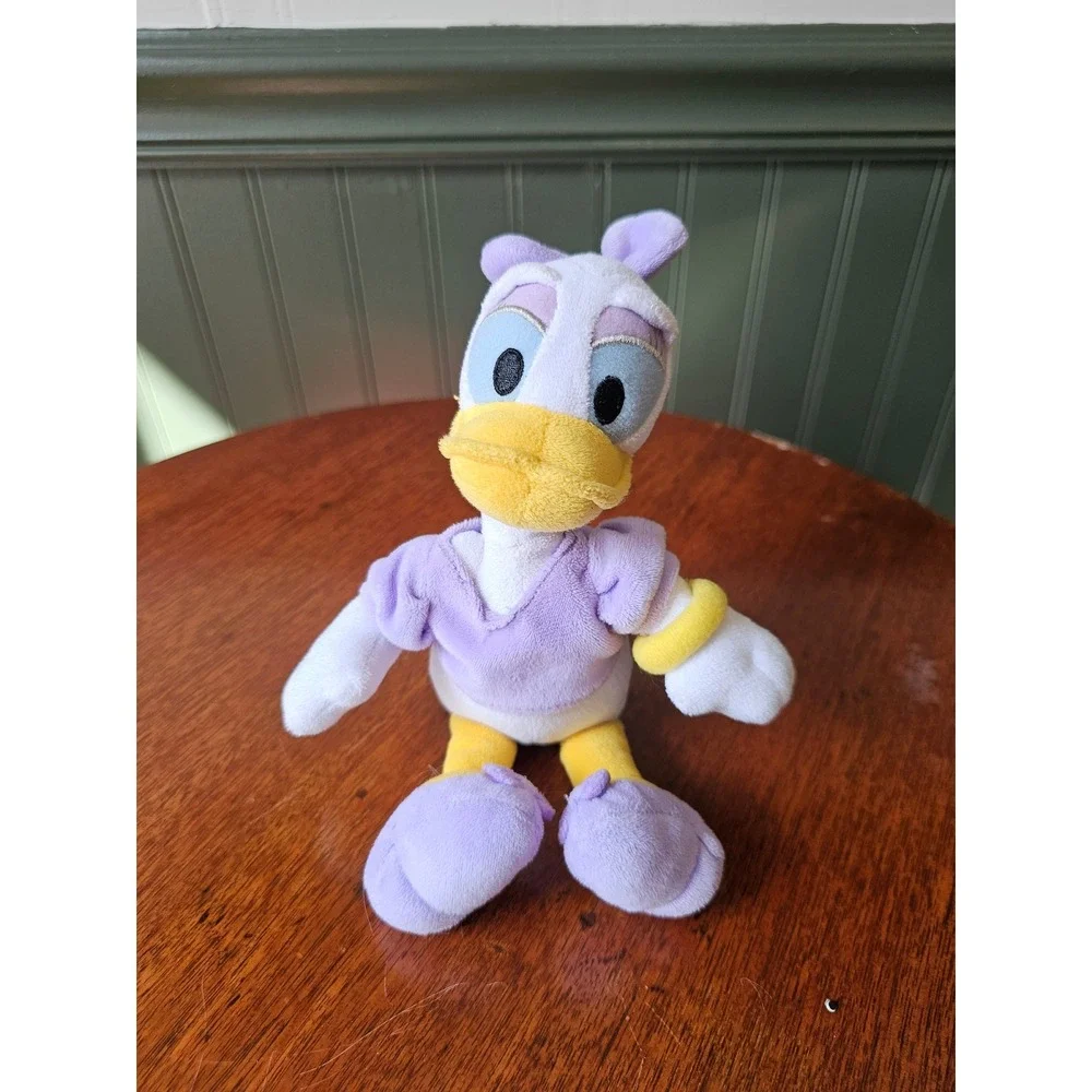 Disney Daisy Duck Plush Purple Outfit Stuffed Animal Just‎ Play 9 Inch